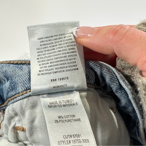 Citizens of Humanity designer jeans Emerson straight leg distressed 32 - Picture 11 of 16